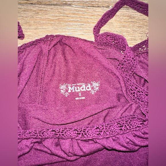 Cold Shoulder Top - Purple - Size Small - Flowy - Picture 3 of 3